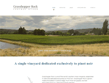 Tablet Screenshot of grasshopperrock.co.nz